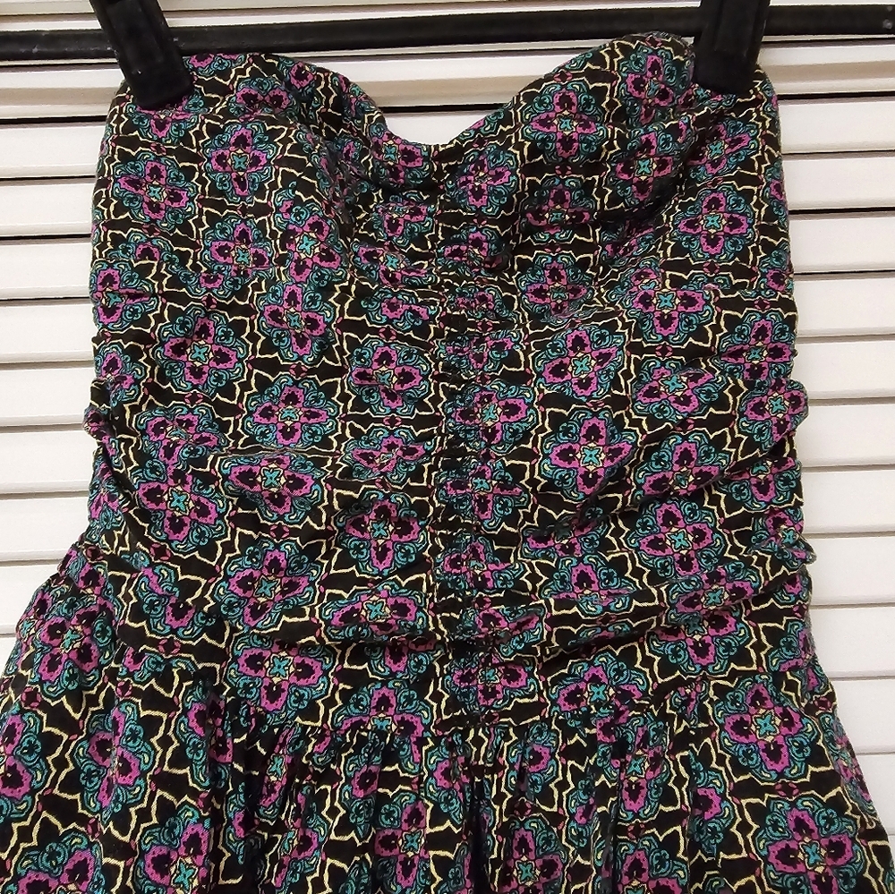 Xhilaration - Sleeveless Lightweight Kaleidoscope Pattern Dress - Picture 3 of 5